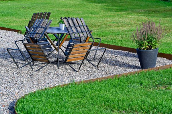 Metal Lawn Edging Installation in Noblesville