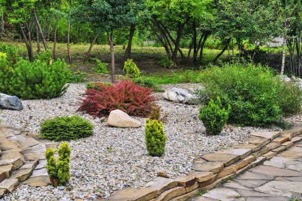 Rock Landscaping in Noblesville