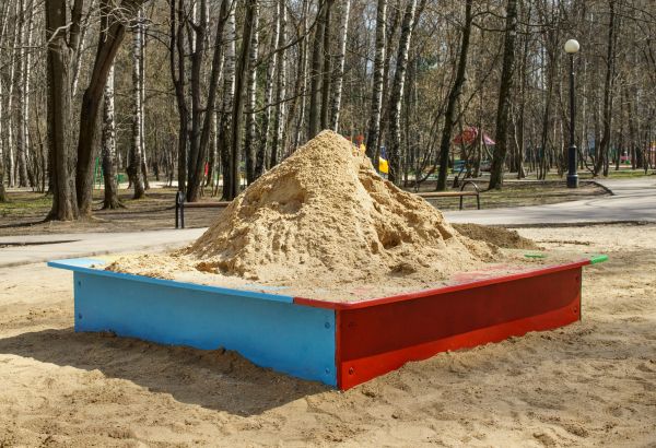 Playground Sand Delivery in Noblesville