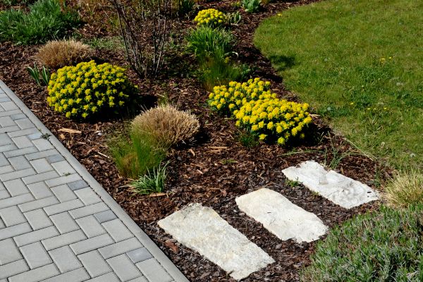 Garden Mulch Installation in Noblesville