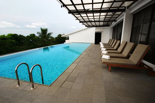 Pool Patio Landscaping in Noblesville