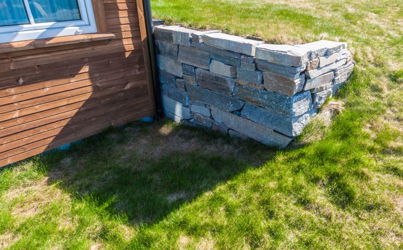 Stone Retaining Wall